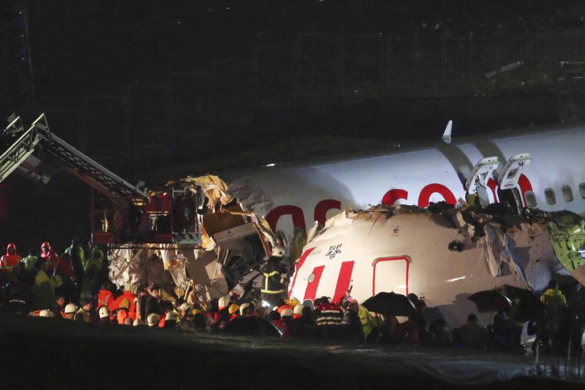 3 people dead, 179 wounded in Turkey plane crash