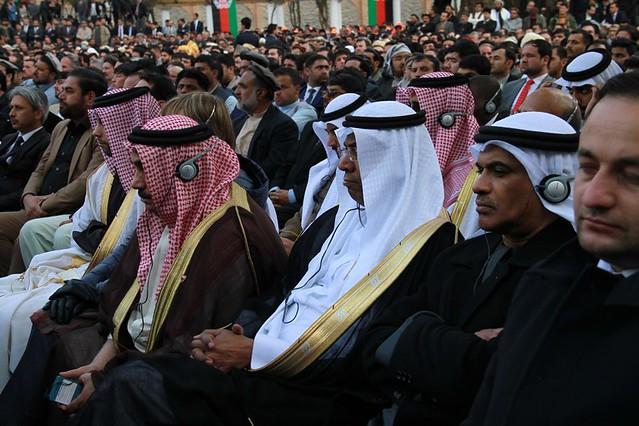 Ghani’s swearing-in ceremony