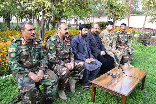 Helmand security officials