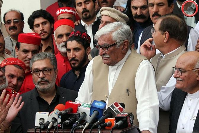 پښتون قومي جرګې په افغانستان کې د بهرنۍ لاسوهنې بندېدو غوښتنه وکړه