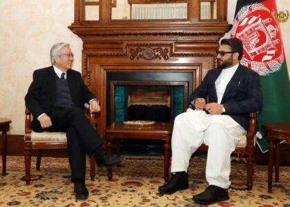 Mohib warns Taliban over escalating violence