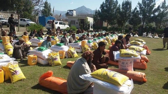 Kunar: 1,100 needy families get food assistance