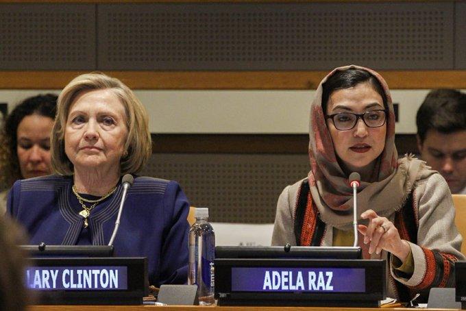 Adela Raz, Hillary Clinton