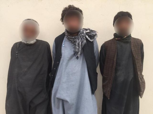 3-member group of kidnappers arrested in Herat