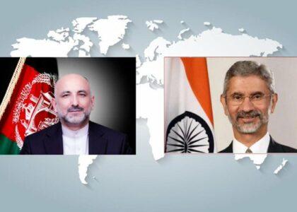 Jaishankar greets Atmar on appointment as FM