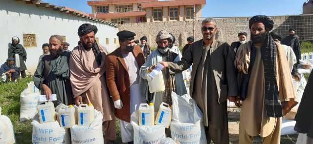 Thousands of Uruzgan needy families get food aid