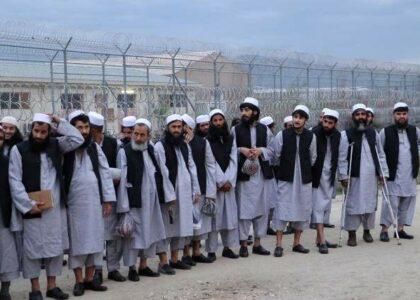 3rd batch of 100 Taliban prisoners walks free
