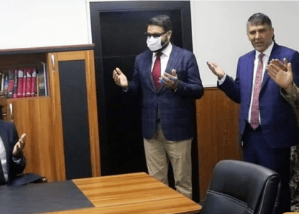 Gen. Saadat takes charge of Public Protection Force