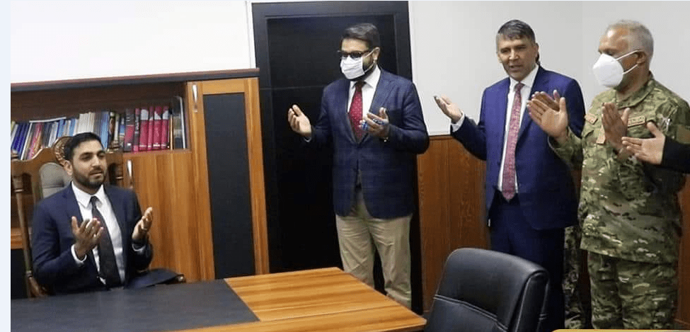 Gen. Saadat takes charge of Public Protection Force