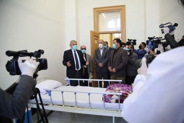 دارالامان ماڼۍ کې د  کرونا ناروغانو د تجرید مرکز پرانستل شو