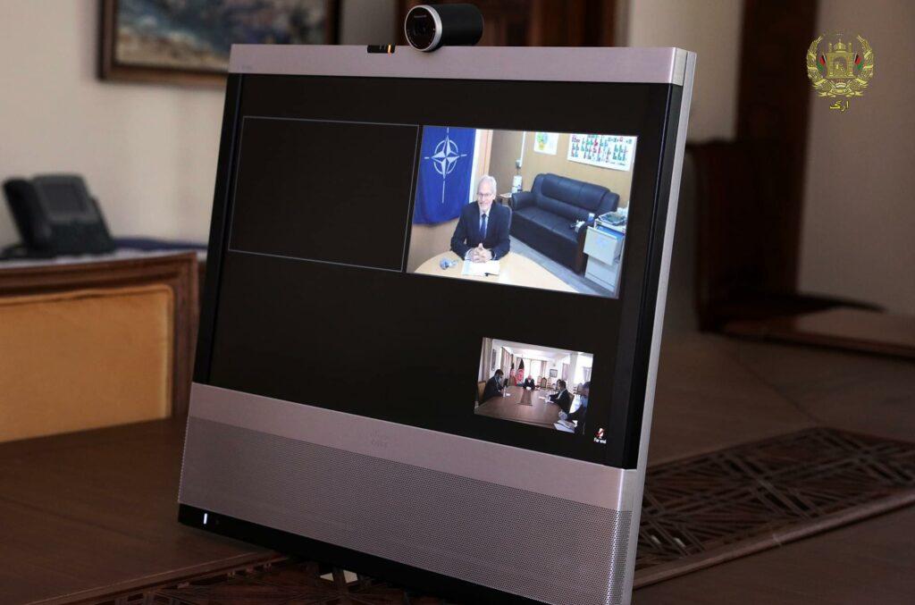 سفیر ملکی ناتو در ملاقات تودیعی بر ادامۀ همکاری های ناتو با افغانستان تاکید کرد