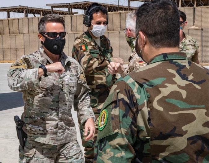 Khalid, Gen. Miller visit Balkh to assess security situation