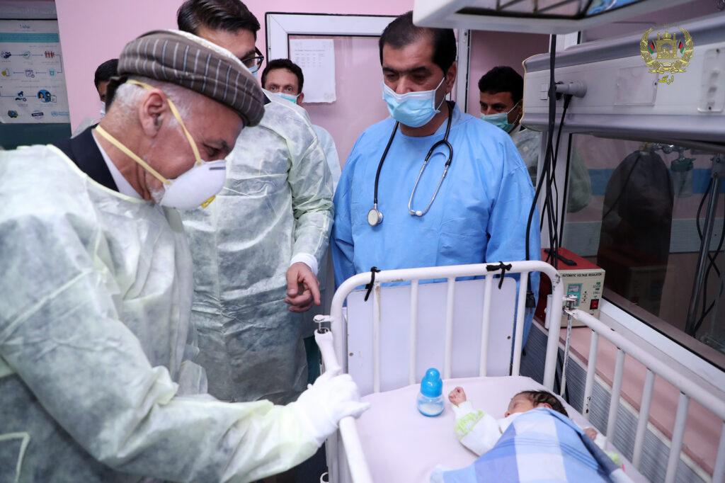 Ghani orders early repair of Dasht-i-Barchi hospital