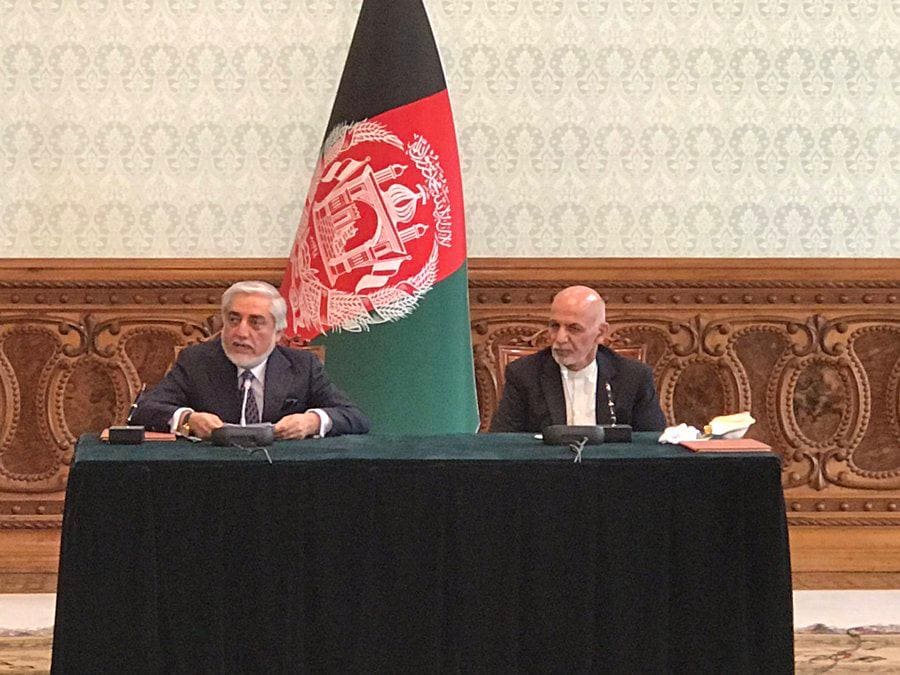 Ghani, Abdullah ink power deal to end political crisis