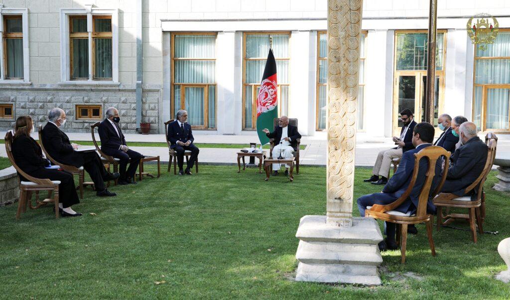 Ghani, Khalilzad stress over ceasefire, RiV ahead of intra-Afghan talks