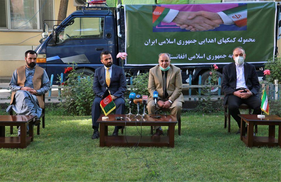 ایران یازده تن تجهیزات طبی با افغانستان مساعدت کرد