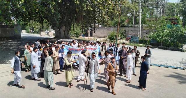 Nangarhar activists protest against Iran