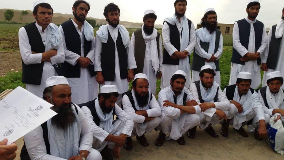 Taliban free 38 govt forces in Farah, Nimroz