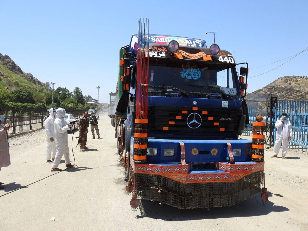 Covid-19: USAID supports safe transit of cargo trucks