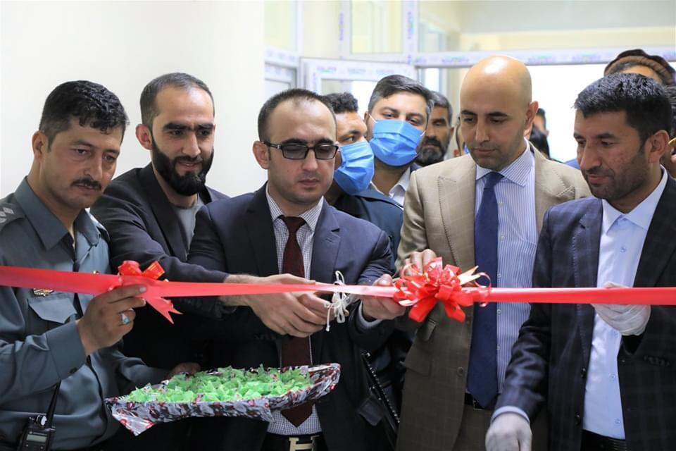 مرکز توزیع تذکرۀ الکترونیکی برای زندانیان در محبس پلچرخی کابل افتتاح شد
