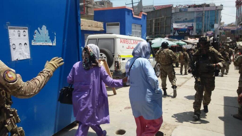 « داکتران بدون سرحد فعاليت شان را از بخش ولادی شفاخانه دشت برچی متوقف ساختند »