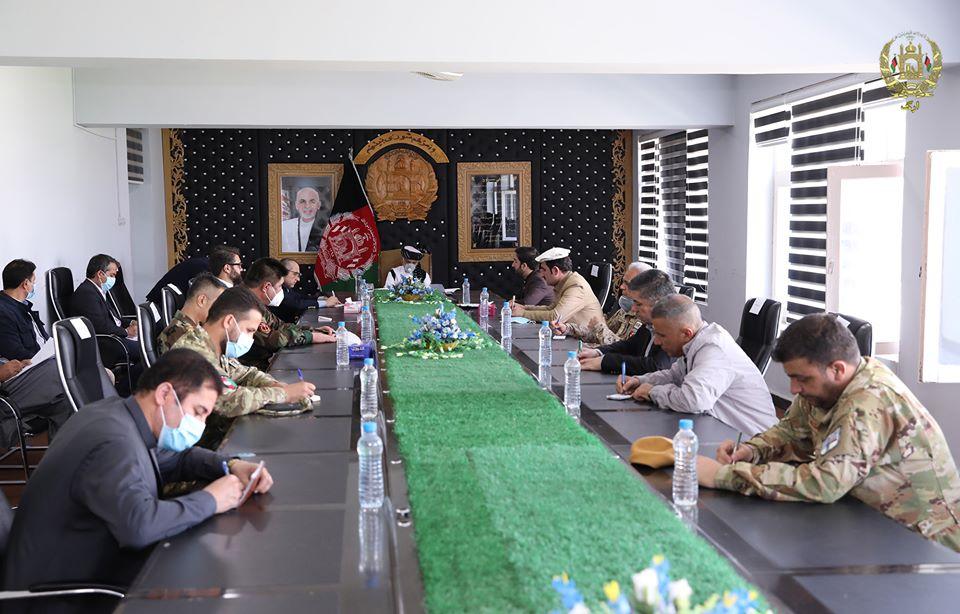 Ghani stresses coordination among security forces