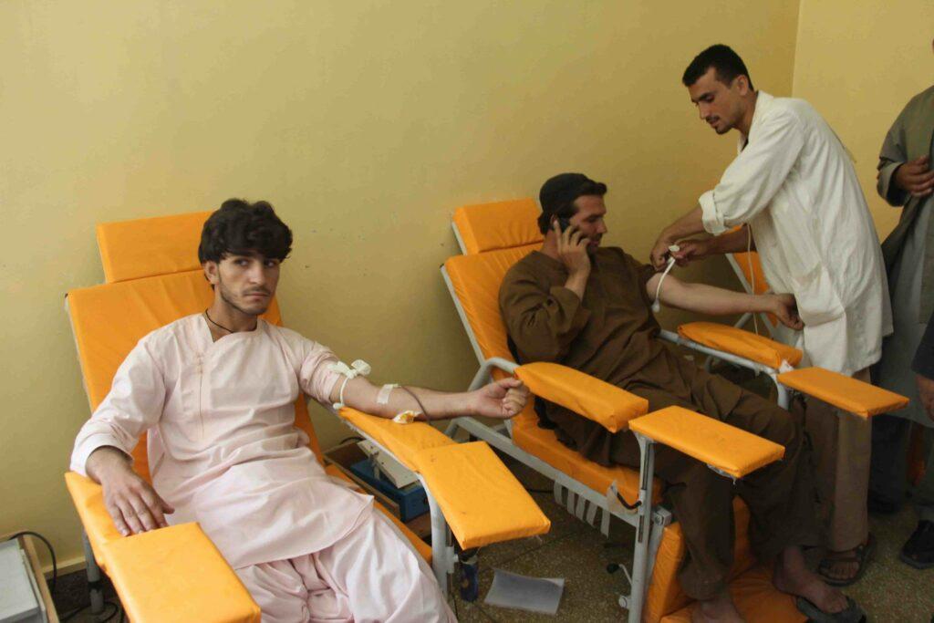 Mirwais hospital lacks blood amid high demand