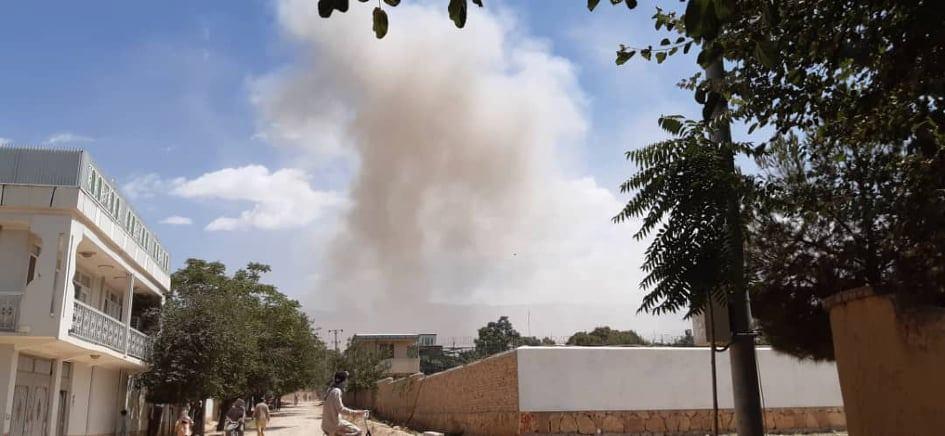 از حمله بر ریاست امنیت ملی سمنگان تا حال بیش از چهل زخمی به شفاخانه انتقال شده اند