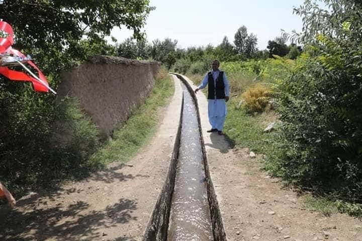 کار شبکۀ آبرسانی به هزینۀ ۲۶ میلیون افغانی در چیکل پروان تکمیل شد