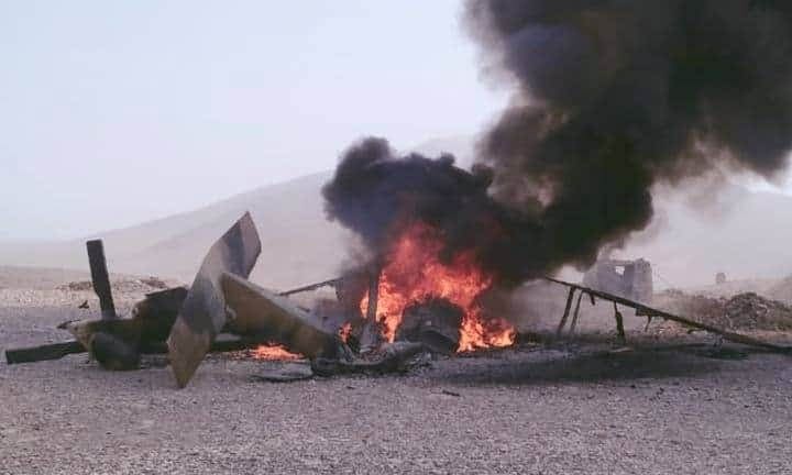 2 soldiers injured as ANA chopper shot down