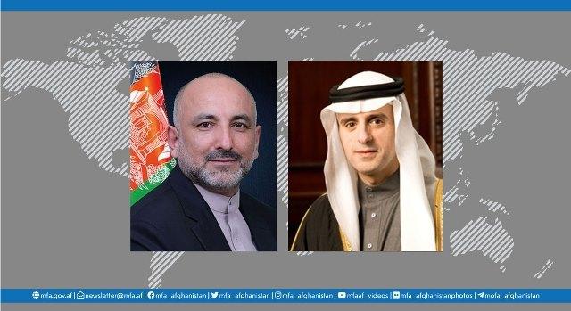 عربستان بار دیگر از پروسۀ  صلح پایدار در افغانستان حمایت کرد