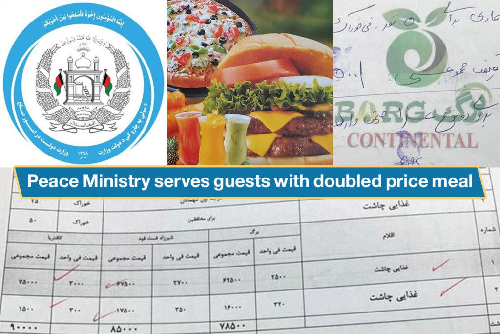 Peace Ministry serves guests with doubled price meal