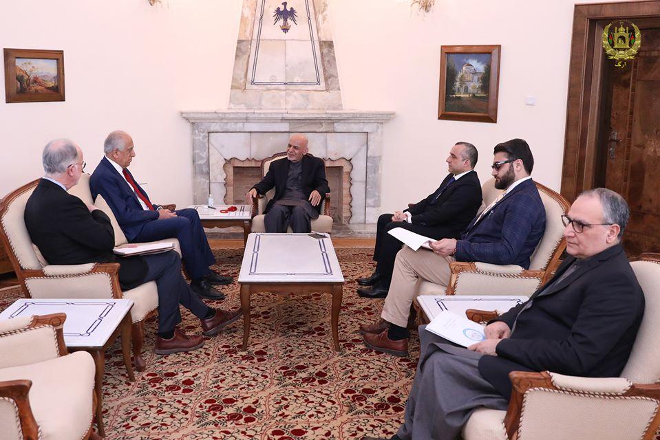 Ghani, Khalilzad confer on truce extension