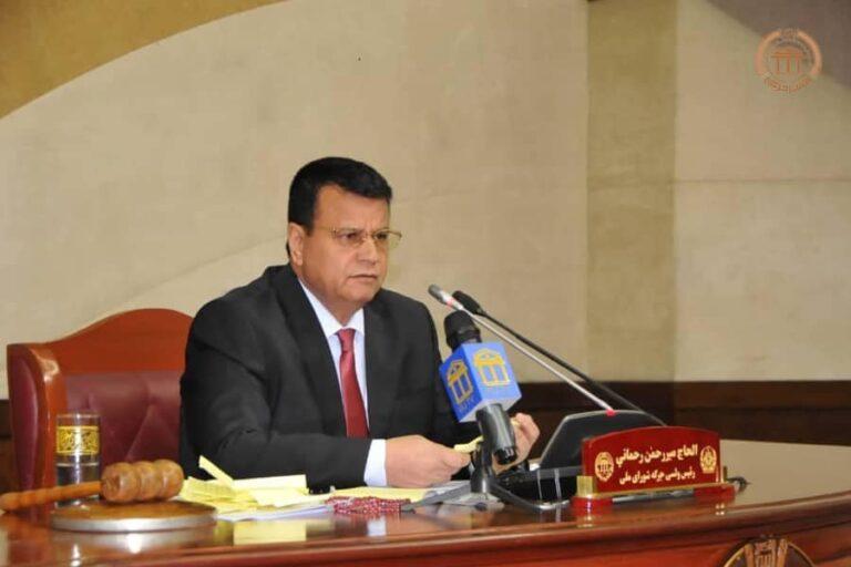 رحماني: د جګړو له ډېرېدو سره سره د سولې خبرو دروازه باید ونه تړل شي