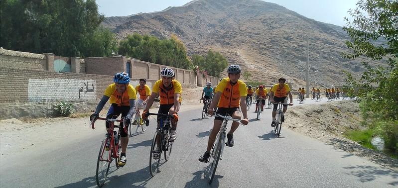 Cycling competition in Nangarhar