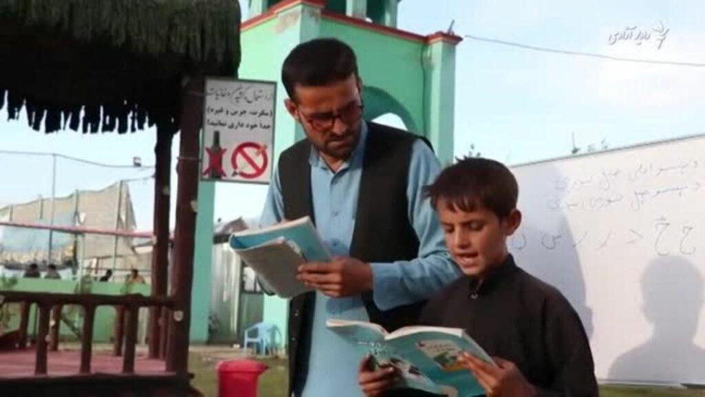 Ghazni activist imparting education to poor kids