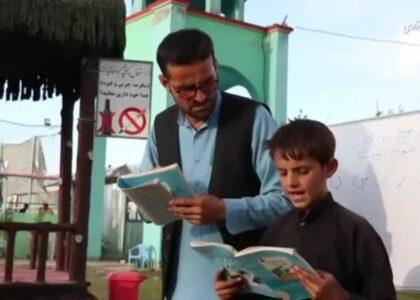 Ghazni activist imparting education to poor kids