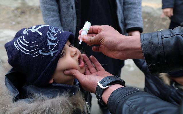 Polio vaccination drives resume after months