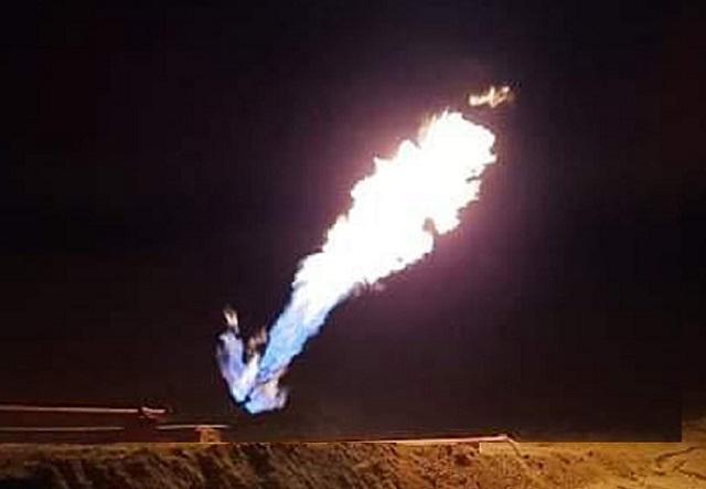 دومين چاه  گازی در ولايت جوزمان آمادۀ استخراج گرديد