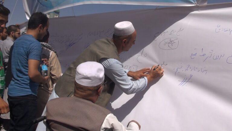 Balkh: War victims seek greater say in peace talks