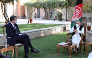Ghani, NATO SCR talk peace, security cooperation