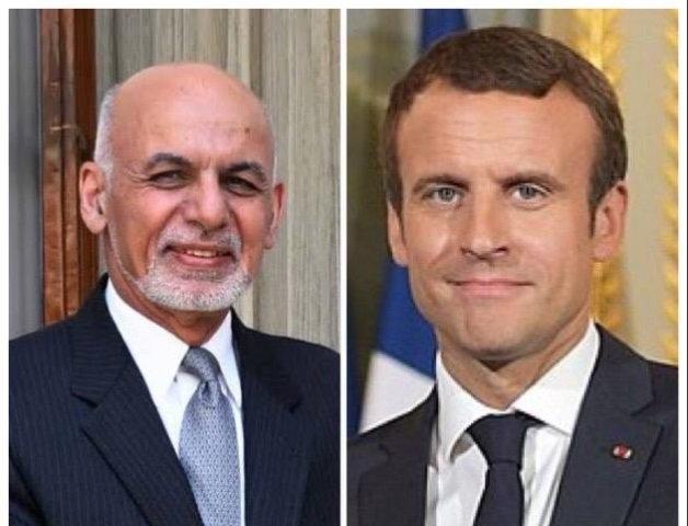 د افغانستان او فرانسې ولسمشرانو ټيلېفوني خبرې وکړې