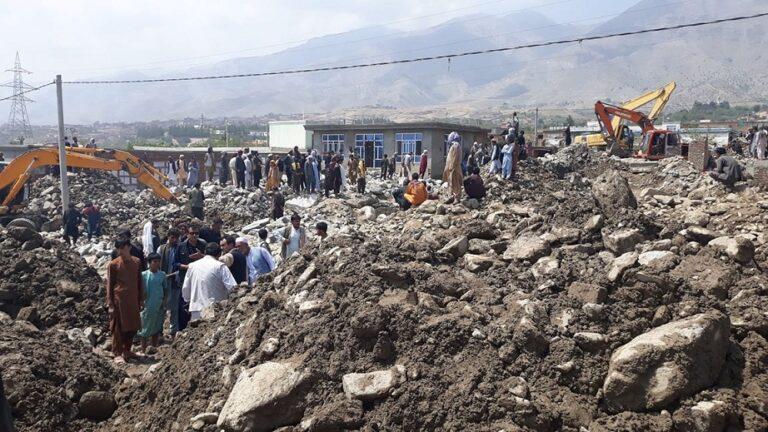 NATO, Afghan forces aid Parwan flood victims