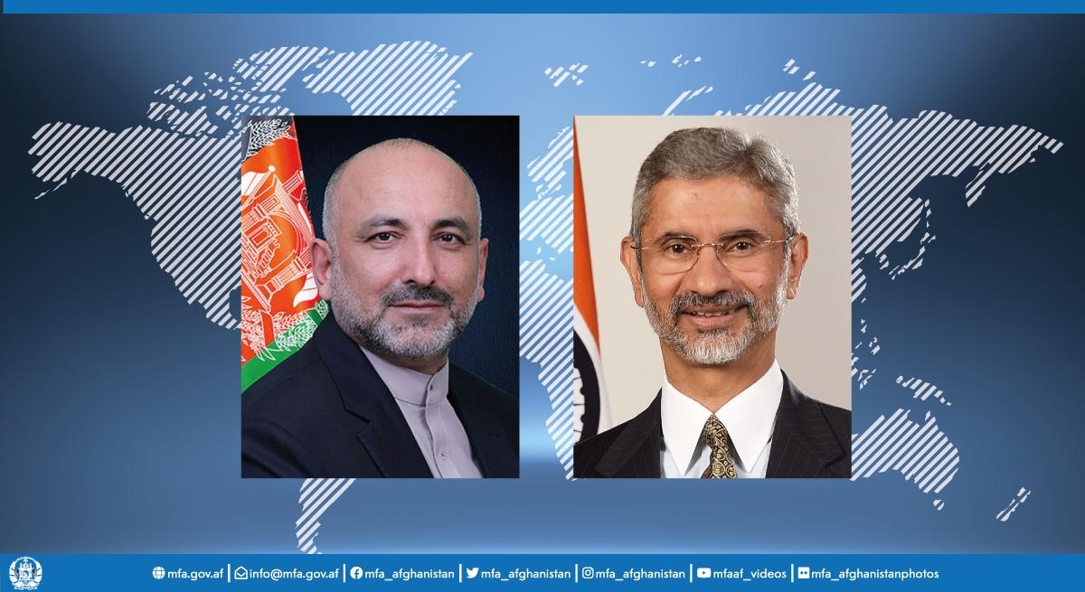 Atmar, Jaishankar confer on Afghan peace process
