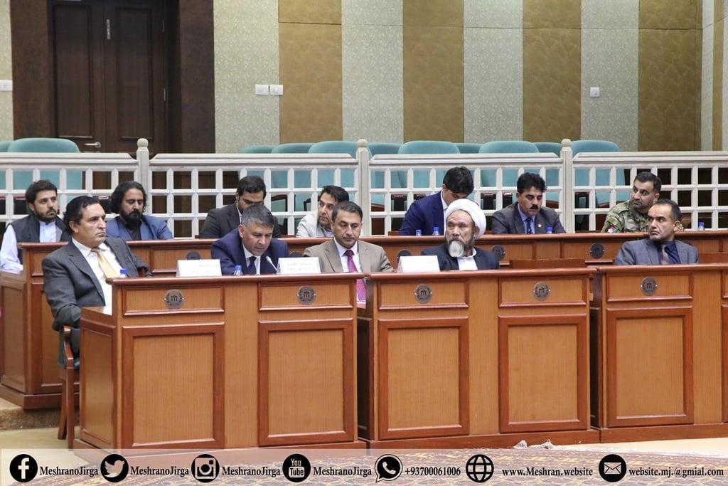 مسعود اندرابی،مشرانو جرگه