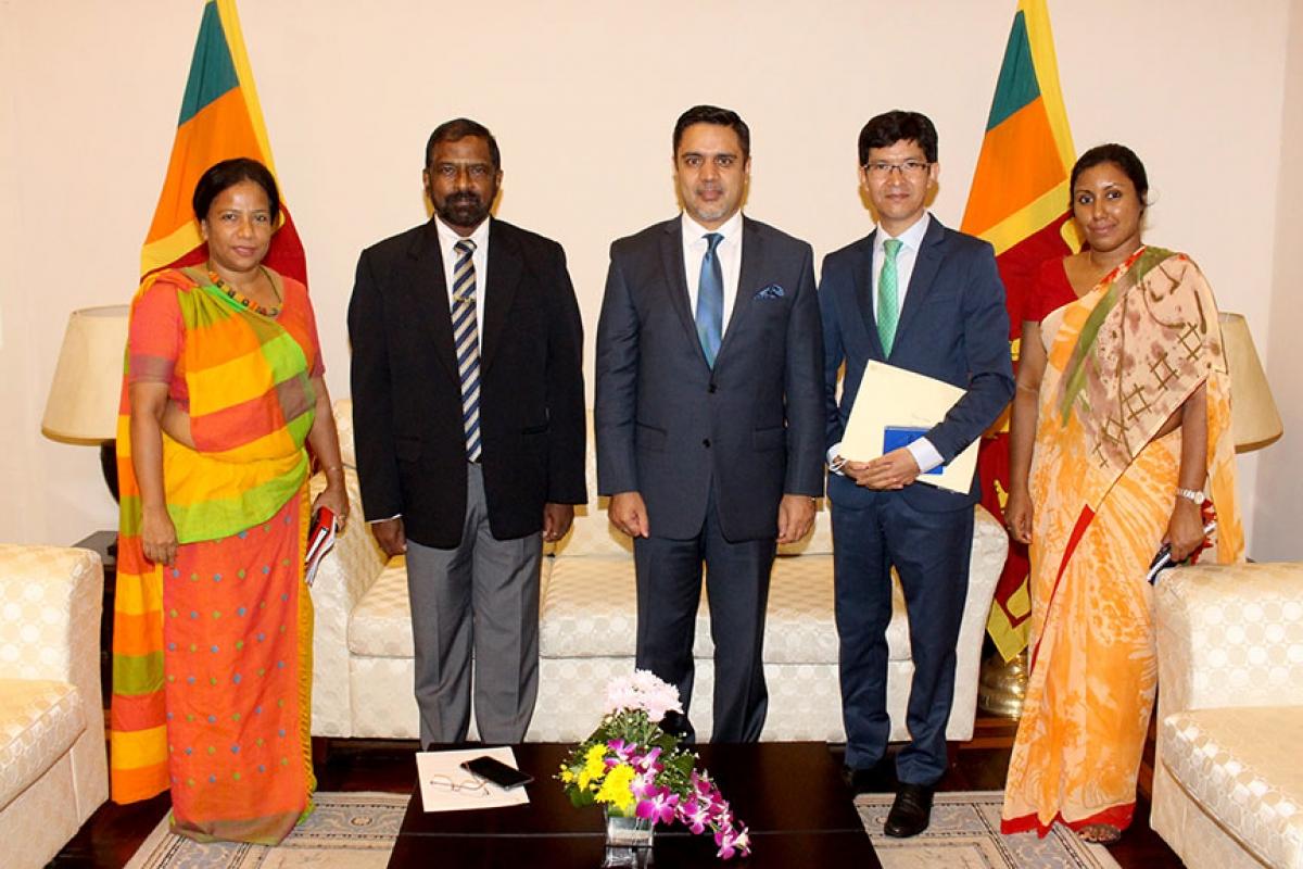 Haidari, Colombage discuss bilateral, regional issues