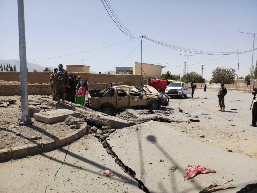 3 security forces killed in Paktia car bombing