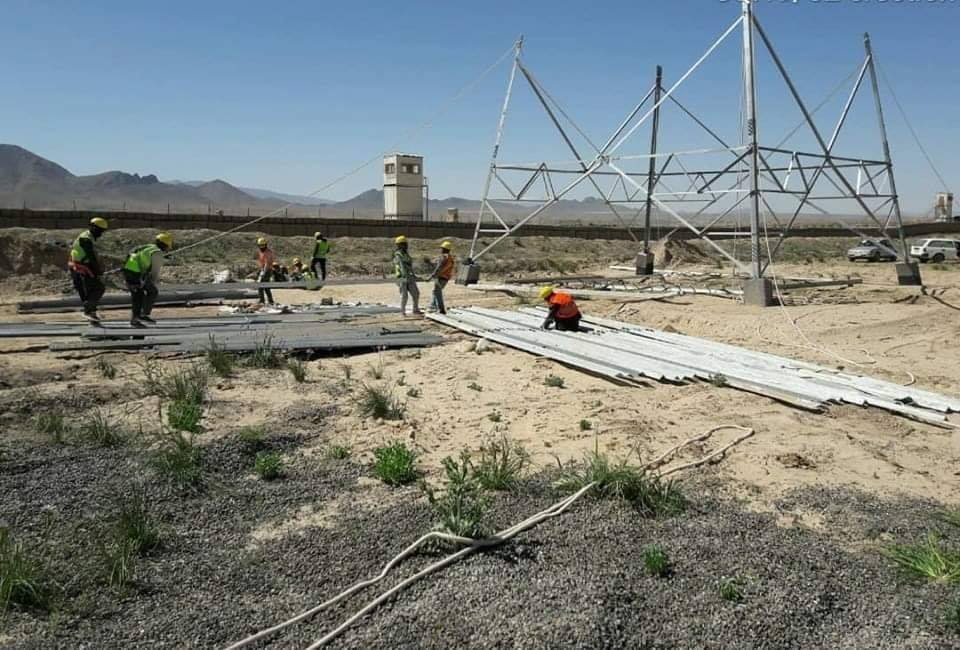 ​له غزني کندهار ته د وارداتي برېښنا پایو چارې ۹۵ او د مزو یې ۱۵ سلنه ترسره شوې دي