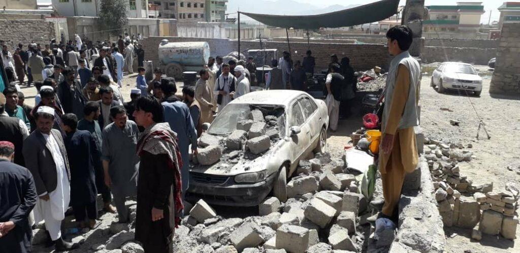 7 children injured in Paktia wall collapse