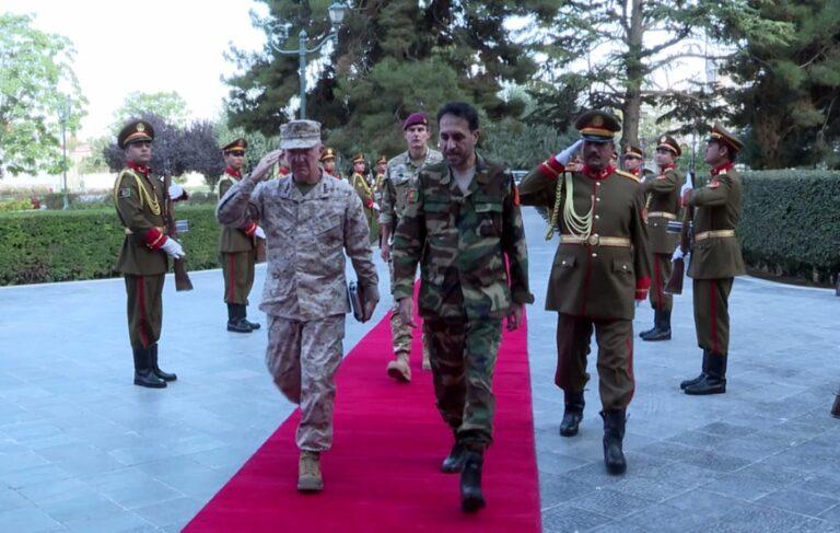 Ghani, McKenzie discuss intra-Afghan talks